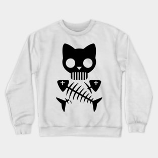 Cat skeleton Crewneck Sweatshirt